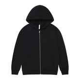 Cotton 330g Terry Hooded Zipper Hoodies