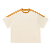 240 Grams Loose Casual Tops Cropped Style
