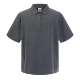 Vintage Washed Dyed 325gsm Polo Short Sleeve