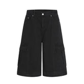 Men's 100% Cotton Cargo Shorts