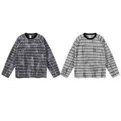 210gsm Soft Comfortable Striped Long Sleeve