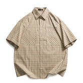Plaid Shirt 100% Cotton Shirt