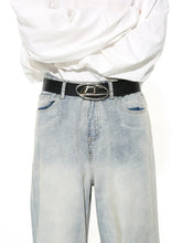 High Street Loose Fit Retro Light Blue Baggy Denim Pants