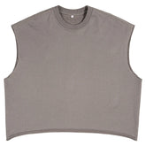 Crop 340gsm Terry Tank Top Sleeveless