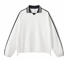 380gsm 100% Cotton Striped Line Sweatshirts