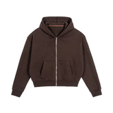 Cropped Boxy Fit Hoodie