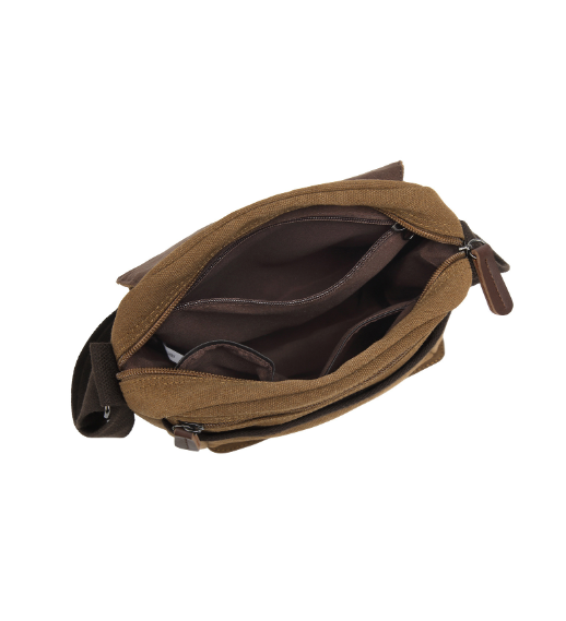 Vintage Canvas Crossbody Bag
