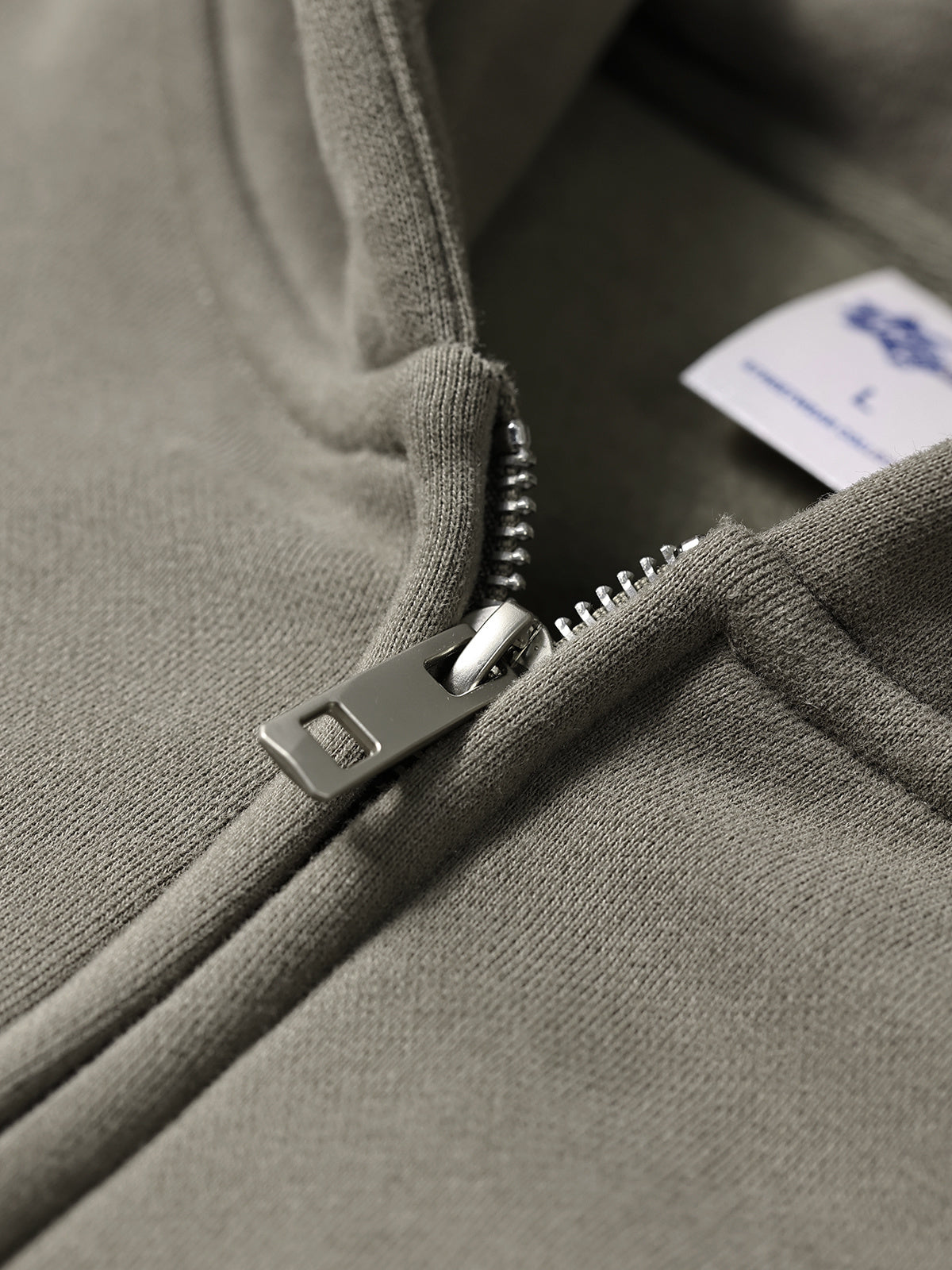 Unisex Solid Zip-up Hoodies
