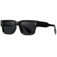 Rectangle Rivets Sunglasses