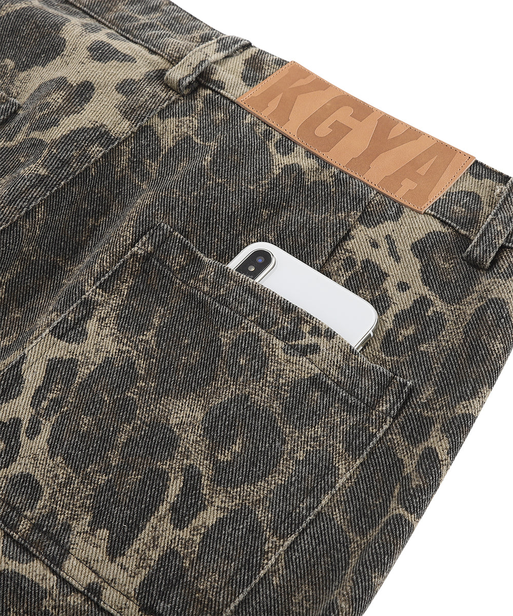 Men's Tactical Cargo Pants-(Leopard)