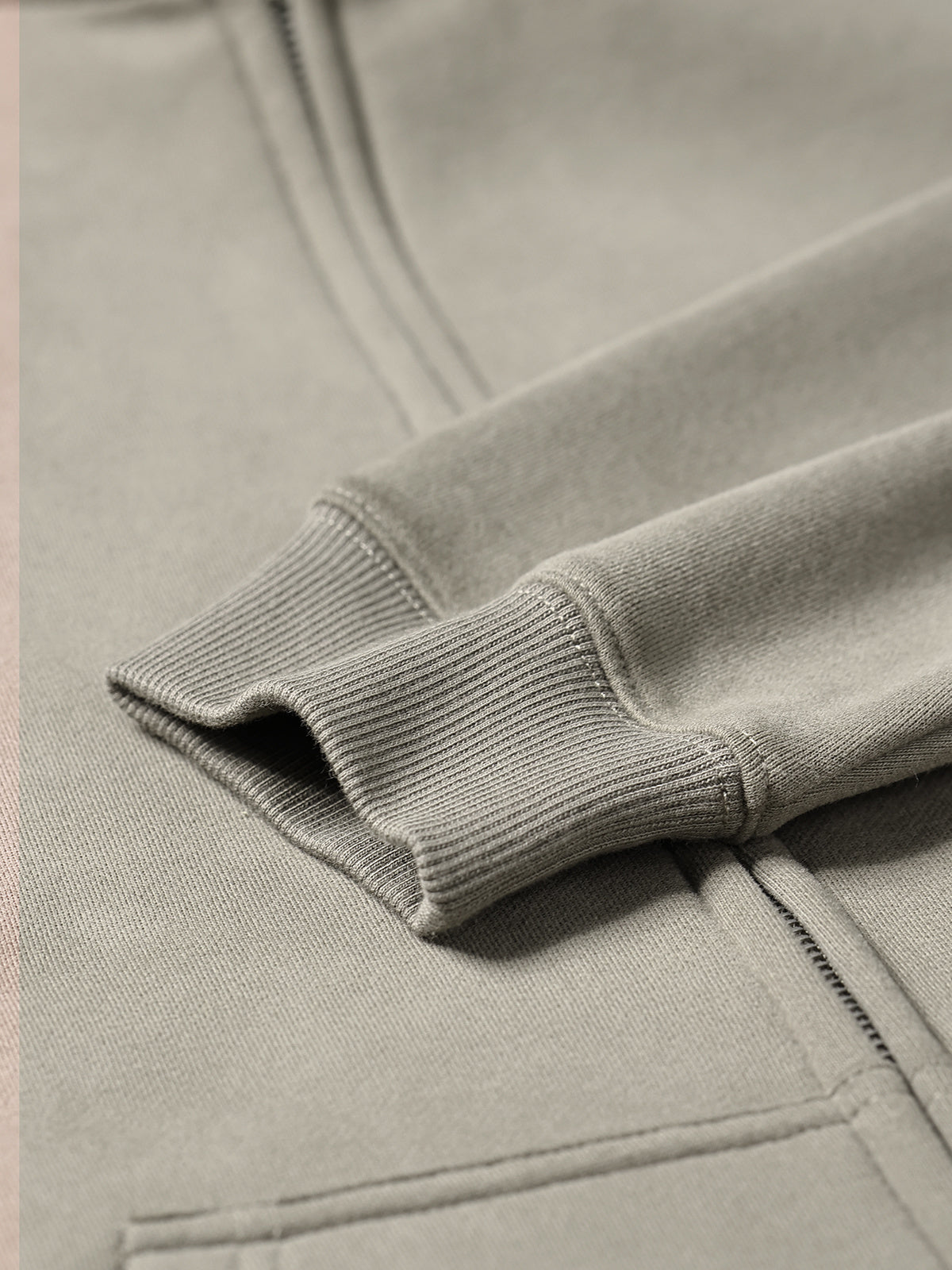 Unisex Solid Zip-up Hoodies