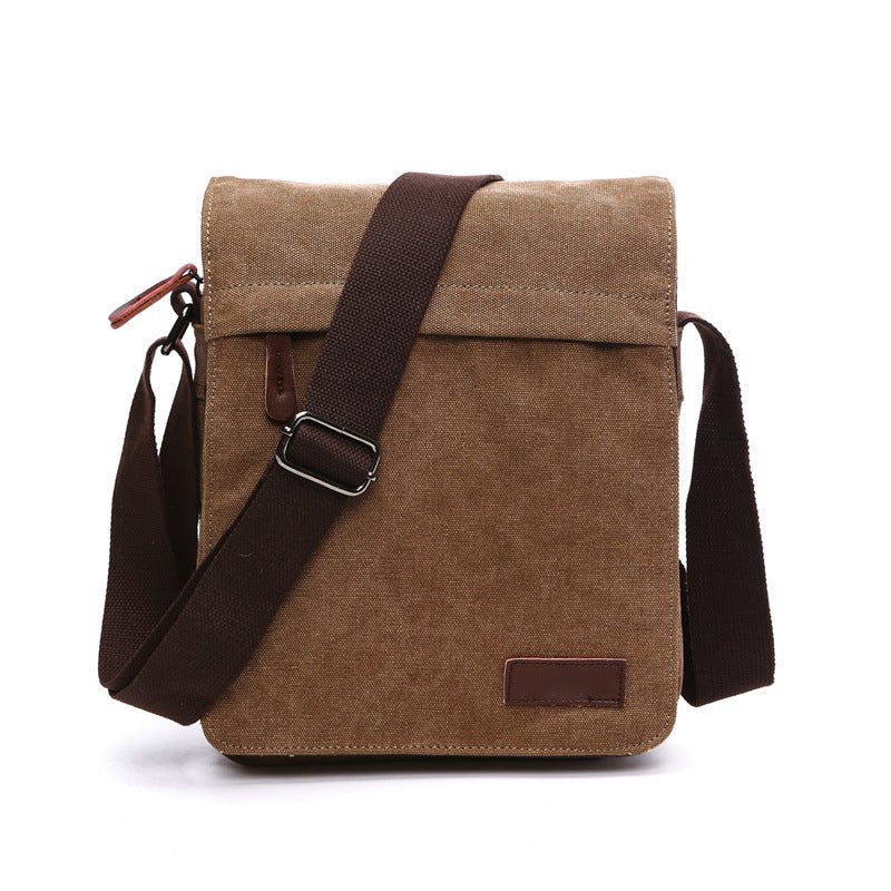 Vintage Canvas Crossbody Bag