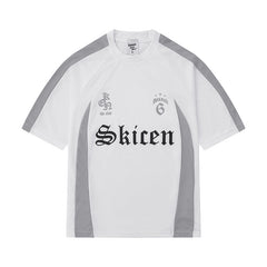 Men‘s Crew Neck Print Athletic Jersey