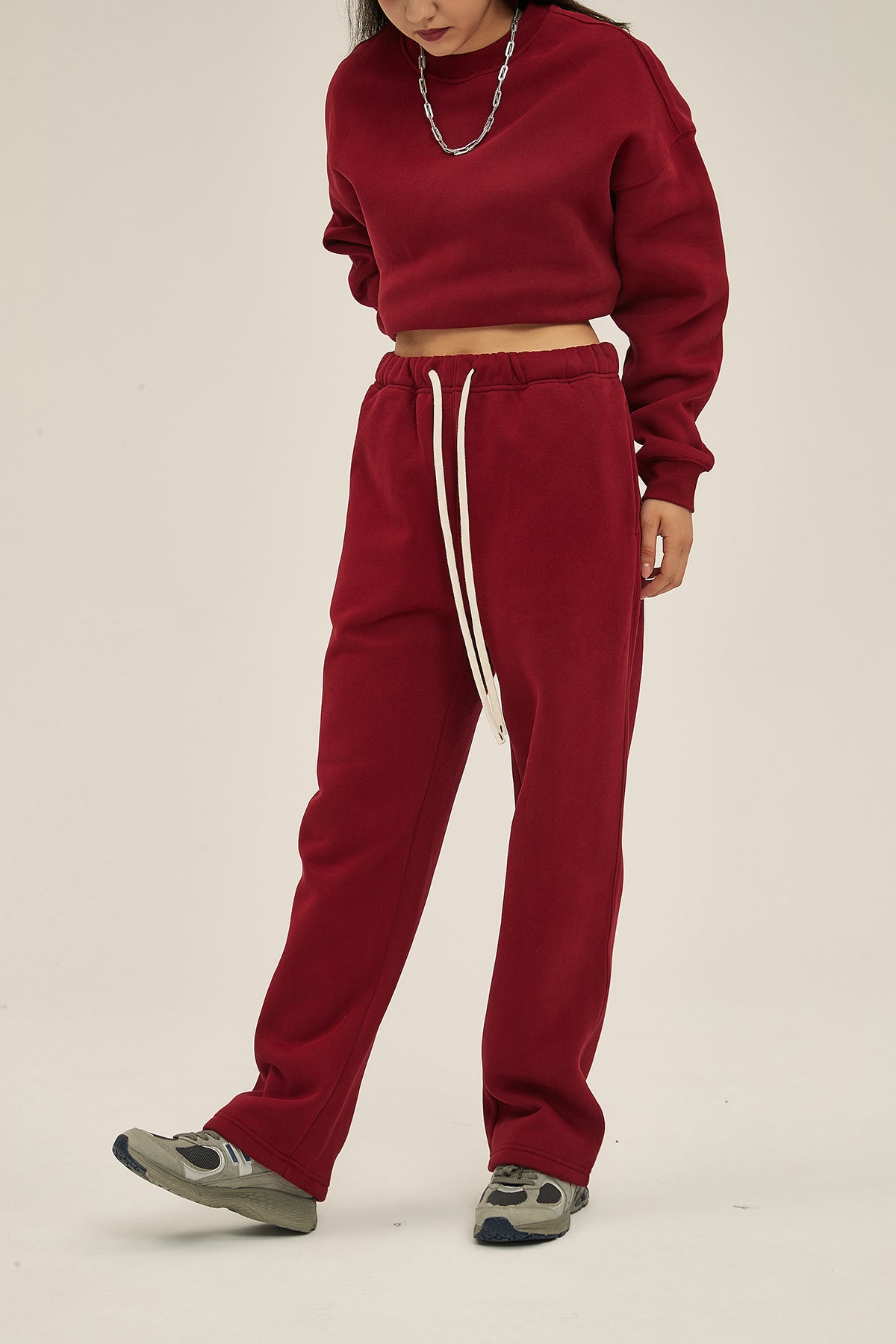 Unisex Straight Wide Leg Sweatpants