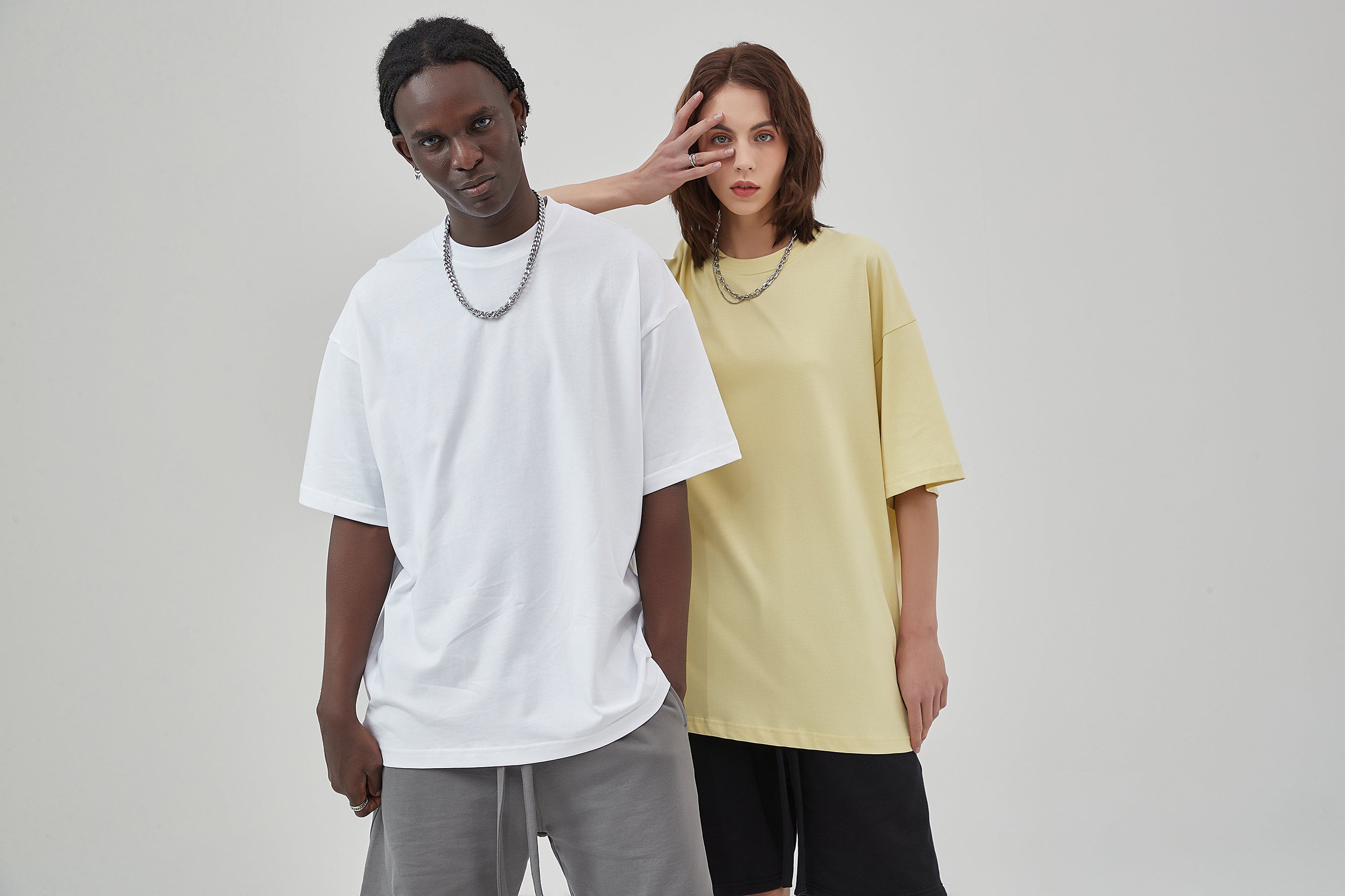 Unisex Casual 230g 100% Cotton T-shirts