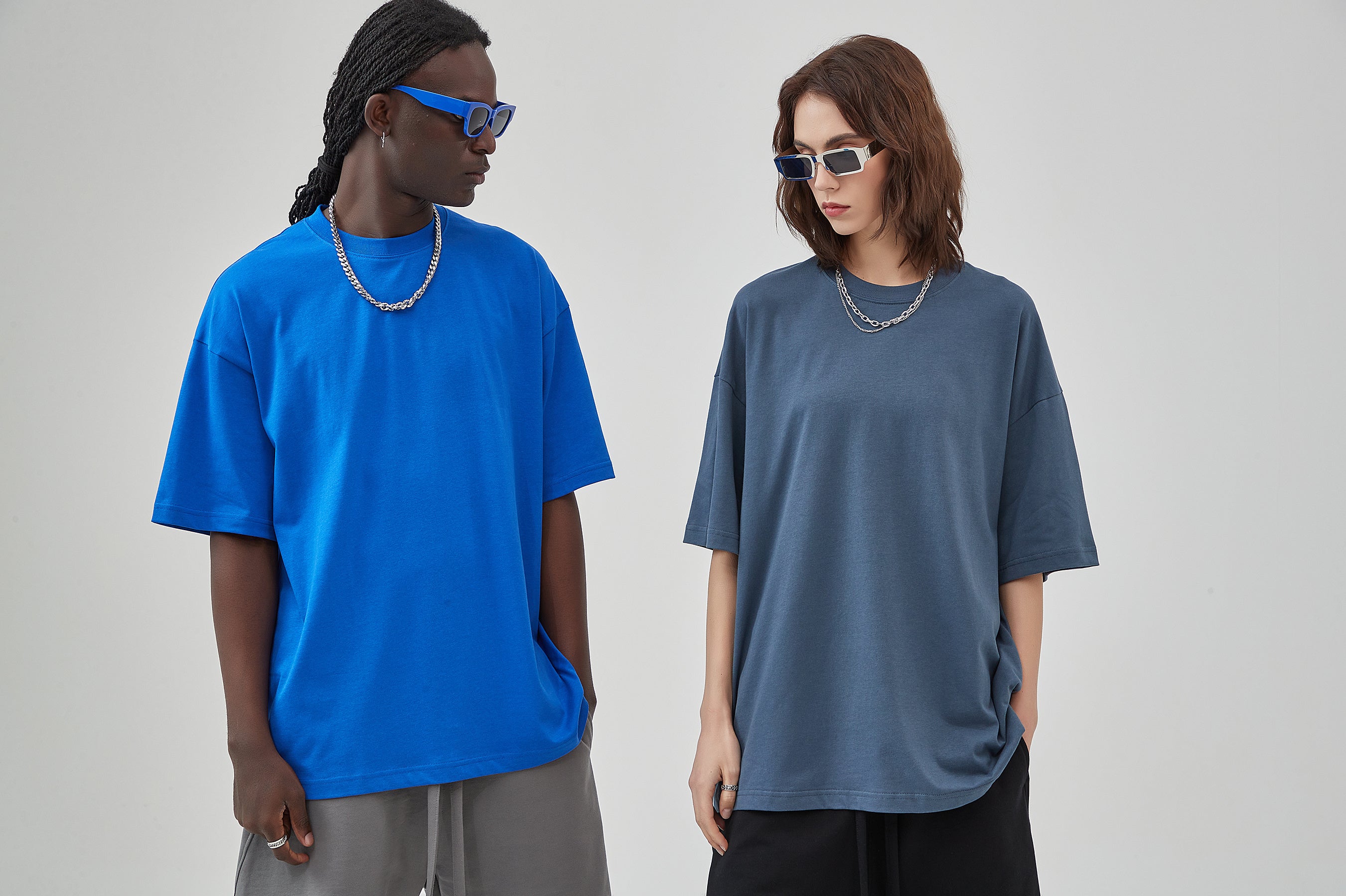 Unisex Casual 230g 100% Cotton T-shirts