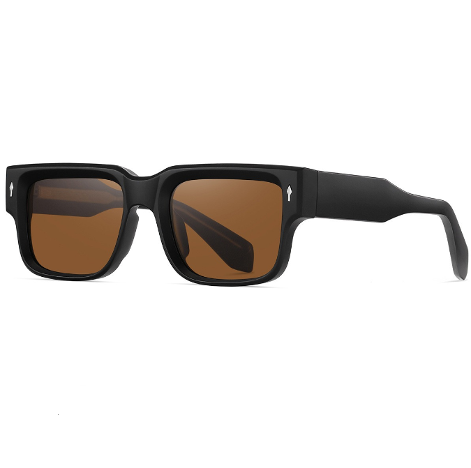 Rectangle Rivets Sunglasses