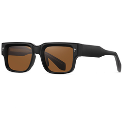 Rectangle Rivets Sunglasses