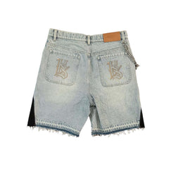 Unisex Patch Logo Denim Jeans