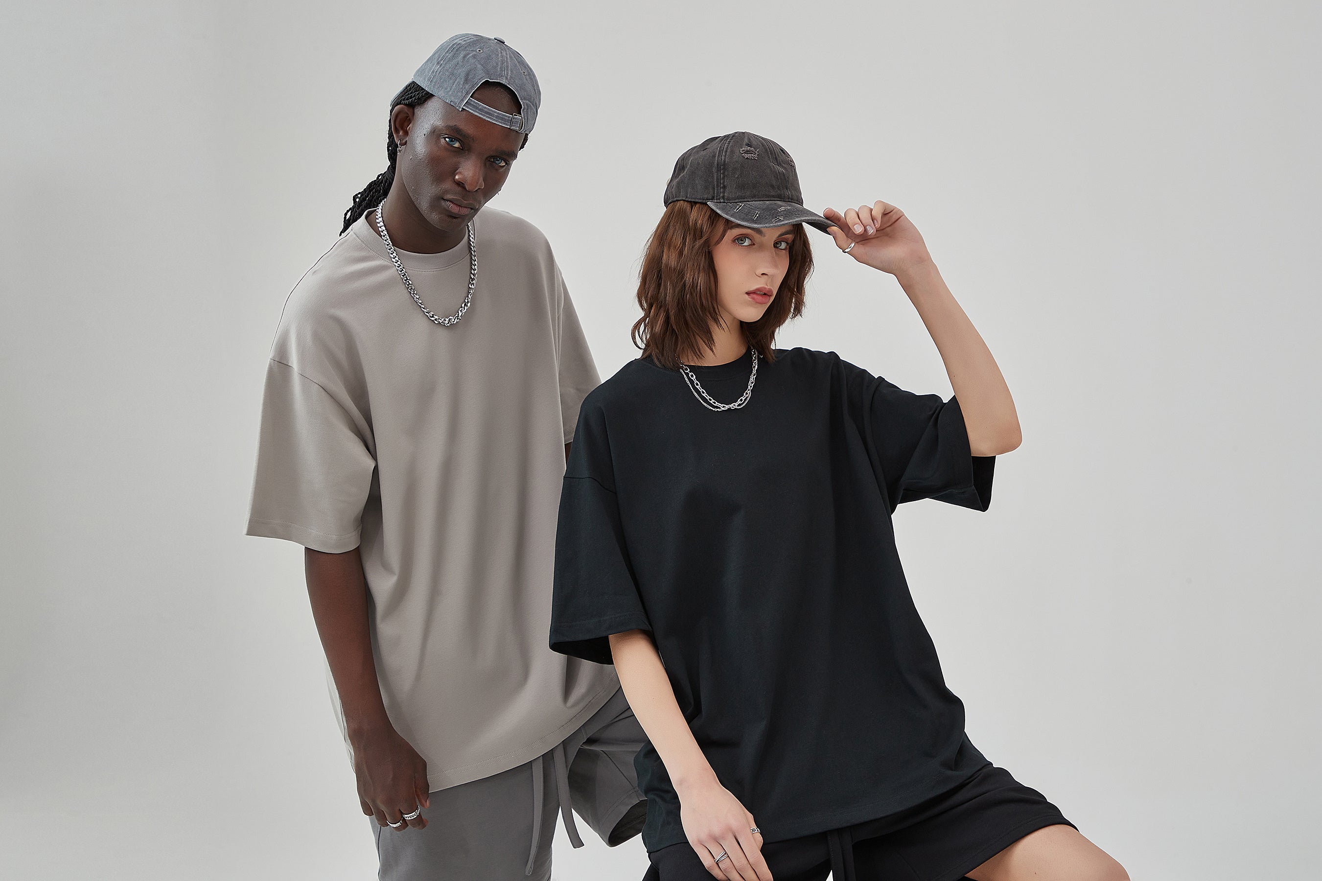 Unisex Casual 230g 100% Cotton T-shirts