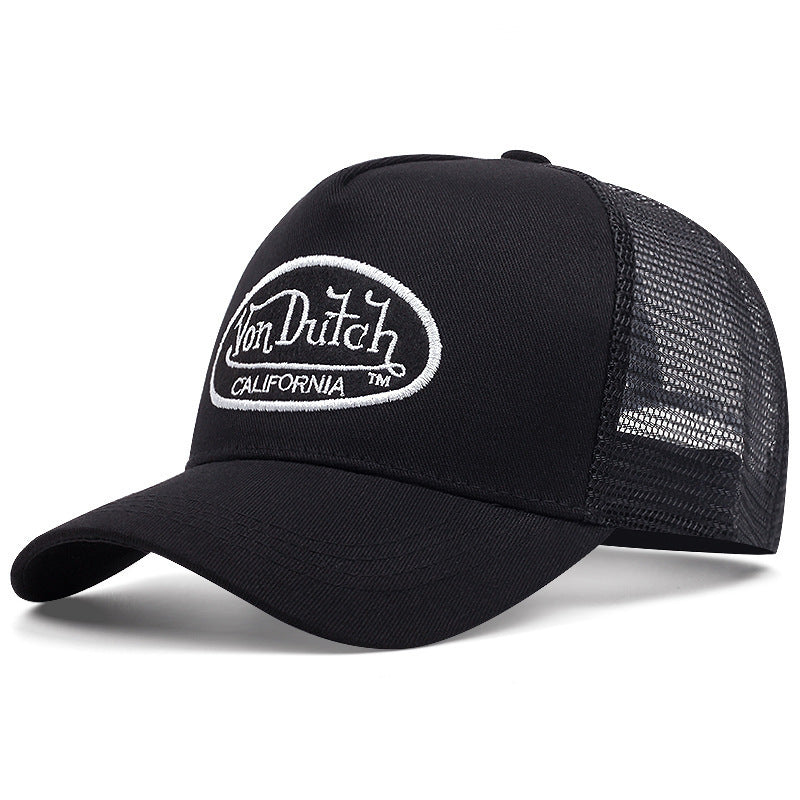 Embroidered Mesh Baseball Cap