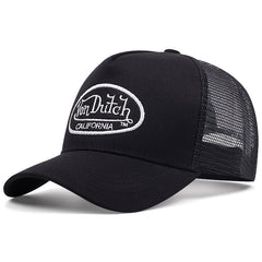 Embroidered Mesh Baseball Cap