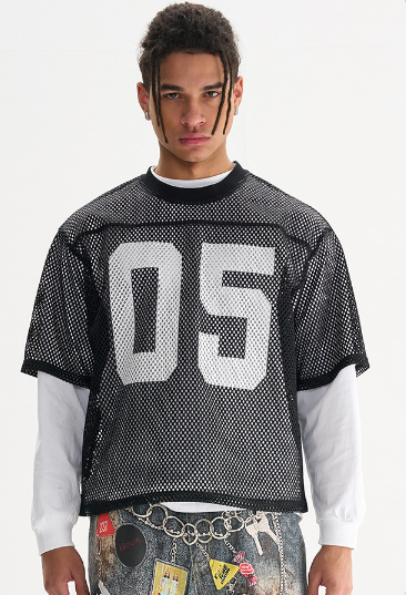 Men's Mesh Hollow #05 Jersey