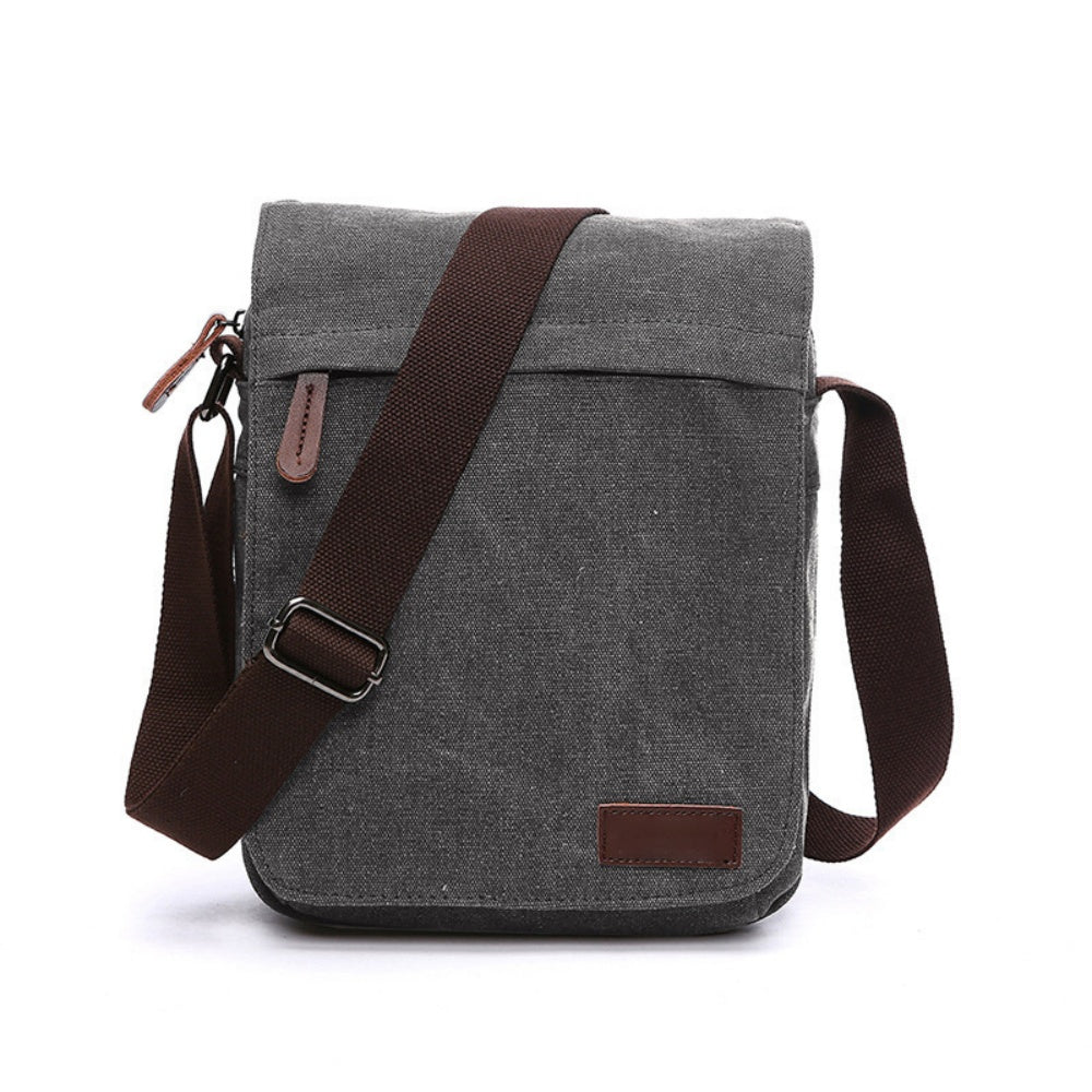 Vintage Canvas Crossbody Bag