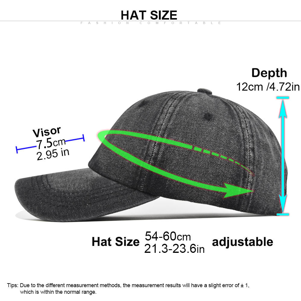 Washed  Denim Trucker Cap