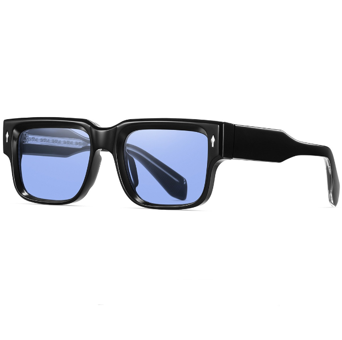 Rectangle Rivets Sunglasses