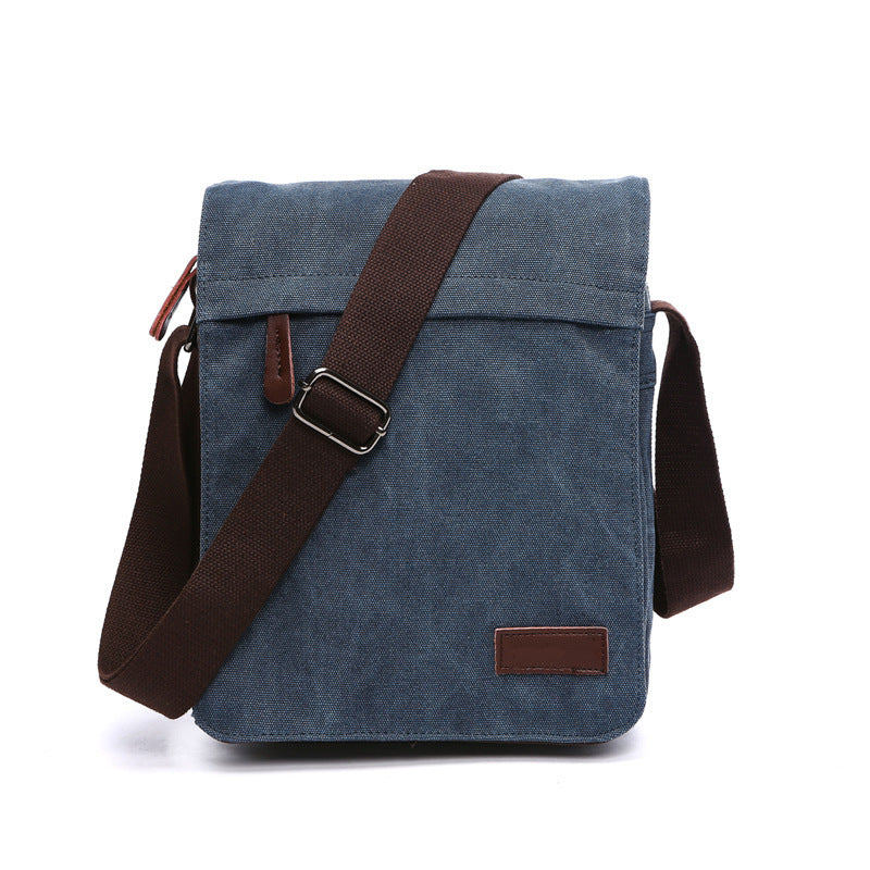 Vintage Canvas Crossbody Bag