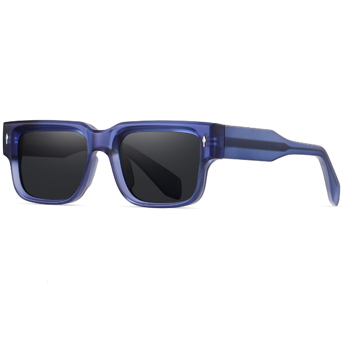 Rectangle Rivets Sunglasses