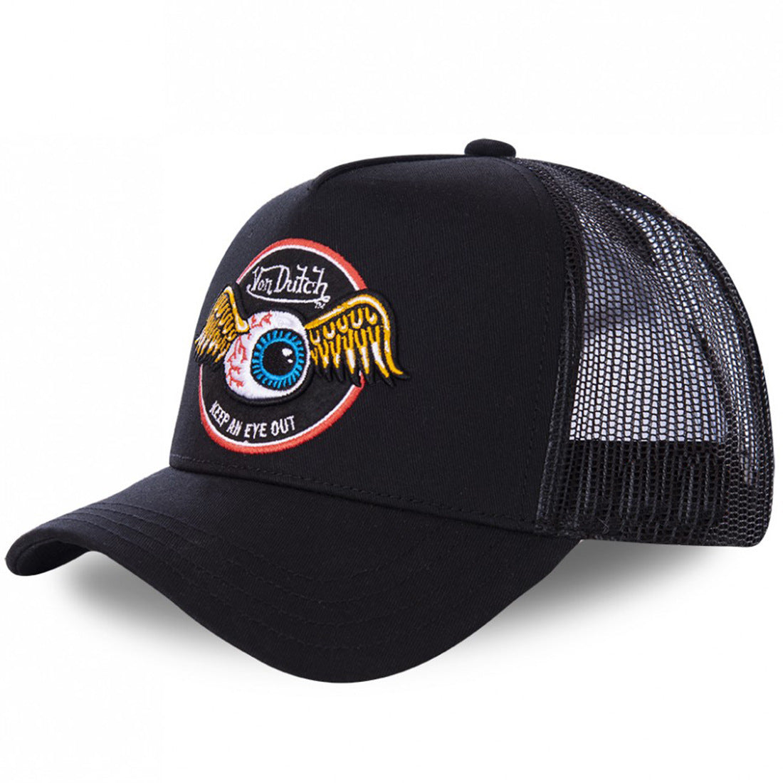 Embroidered Mesh Baseball Cap