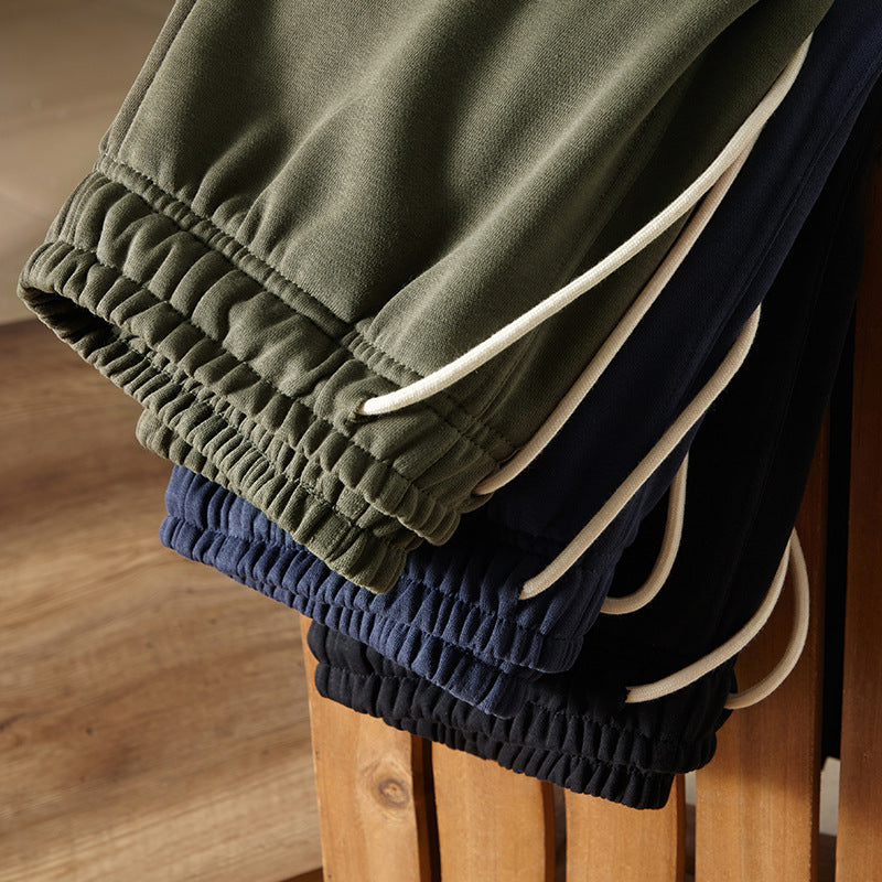 Men‘’s Freece Wide Legs Sweatpants