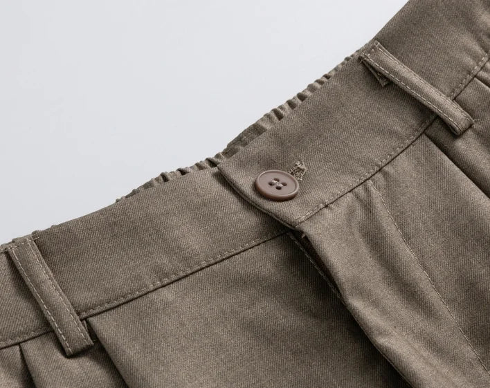 Blank Premium Elastic Waist Shorts