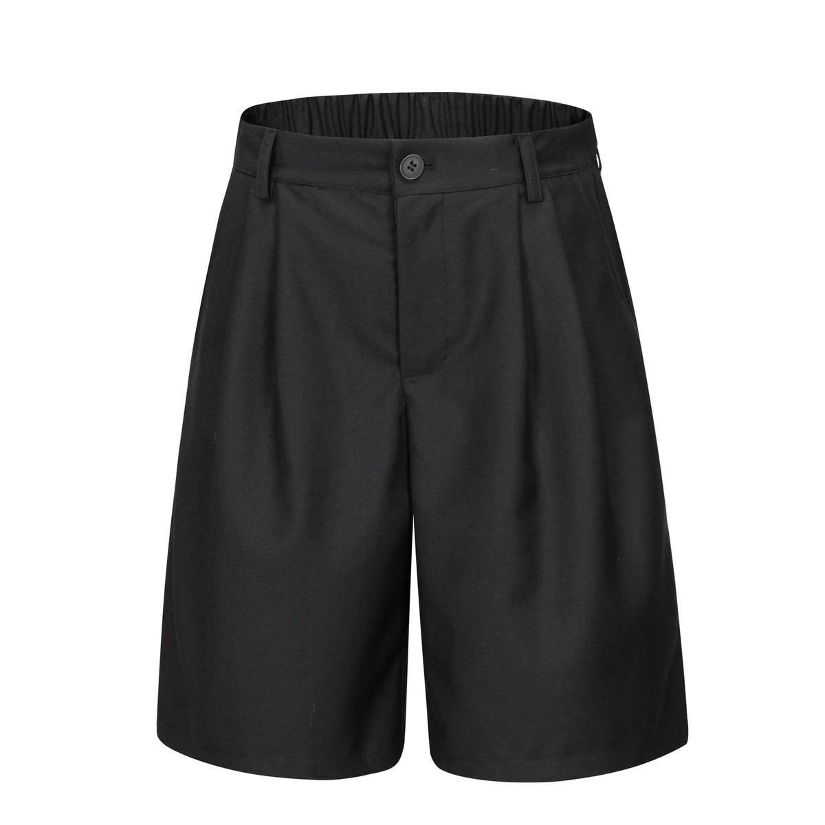 Blank Premium Elastic Waist Shorts