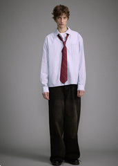 Striped Long-sleeved Shirt