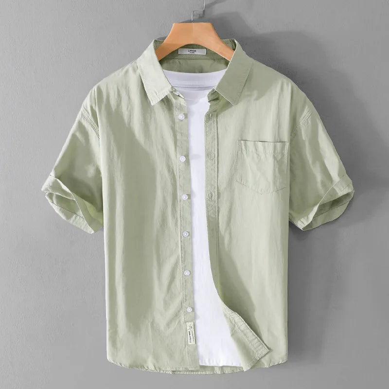 100% Cotton Short Sleeve Shirts