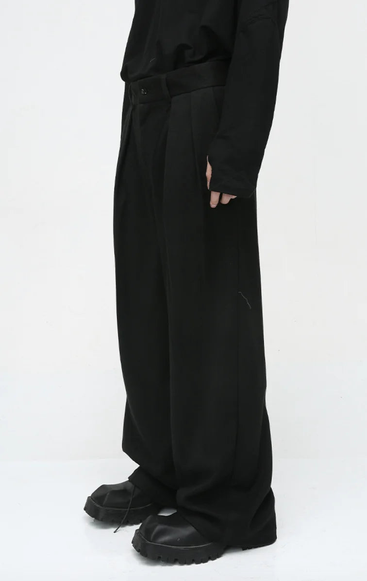 Men's Fashion Casual Wide-leg Pants