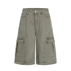 Men's 100% Cotton Cargo Shorts