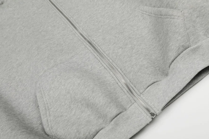 Cropped Zip up Hoodies