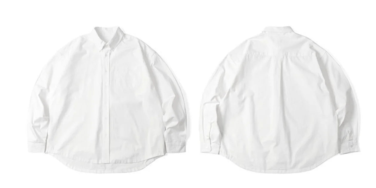 Japanese Style 100% Cotton Casual Shirts
