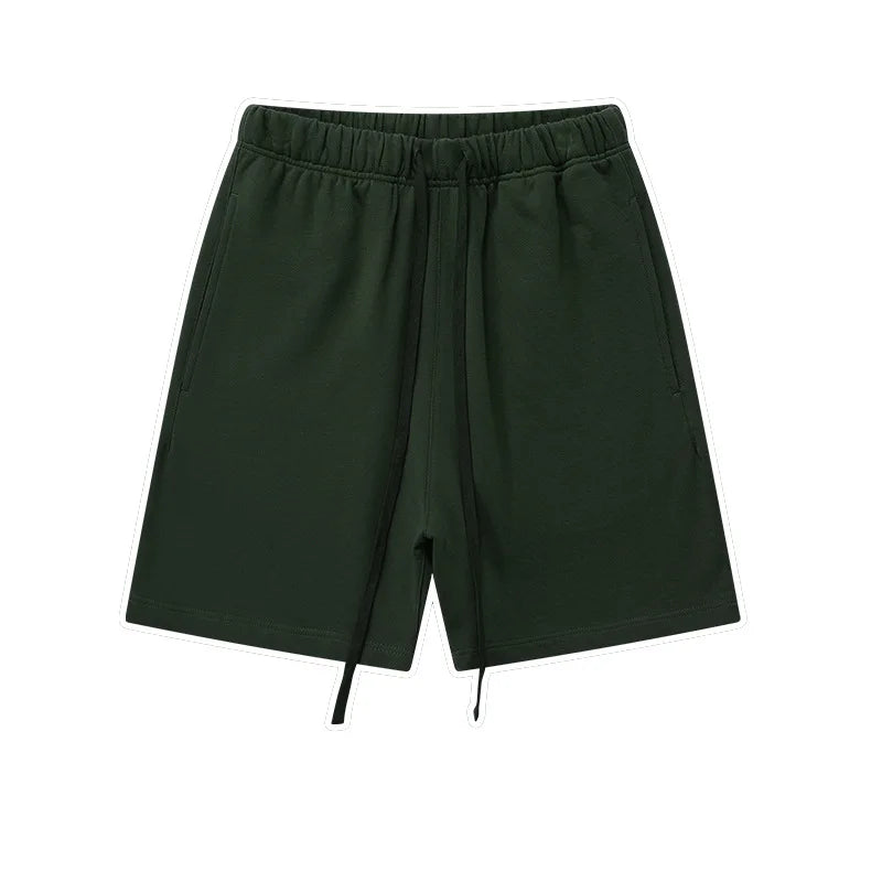 Heavyweight 100% Cotton Summer Gym Sports  Shorts