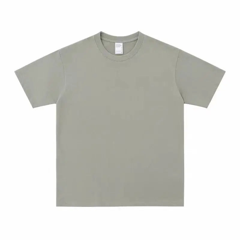 400 Grams 100% Cotton Solid Blank Short Sleeve