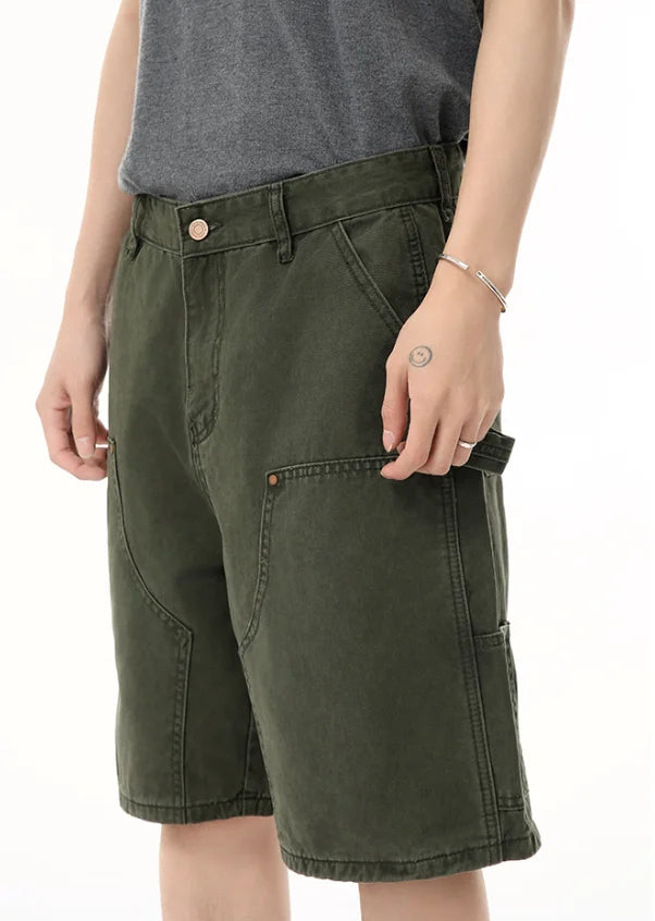 High Quality Loose Streetwear Denim Shorts