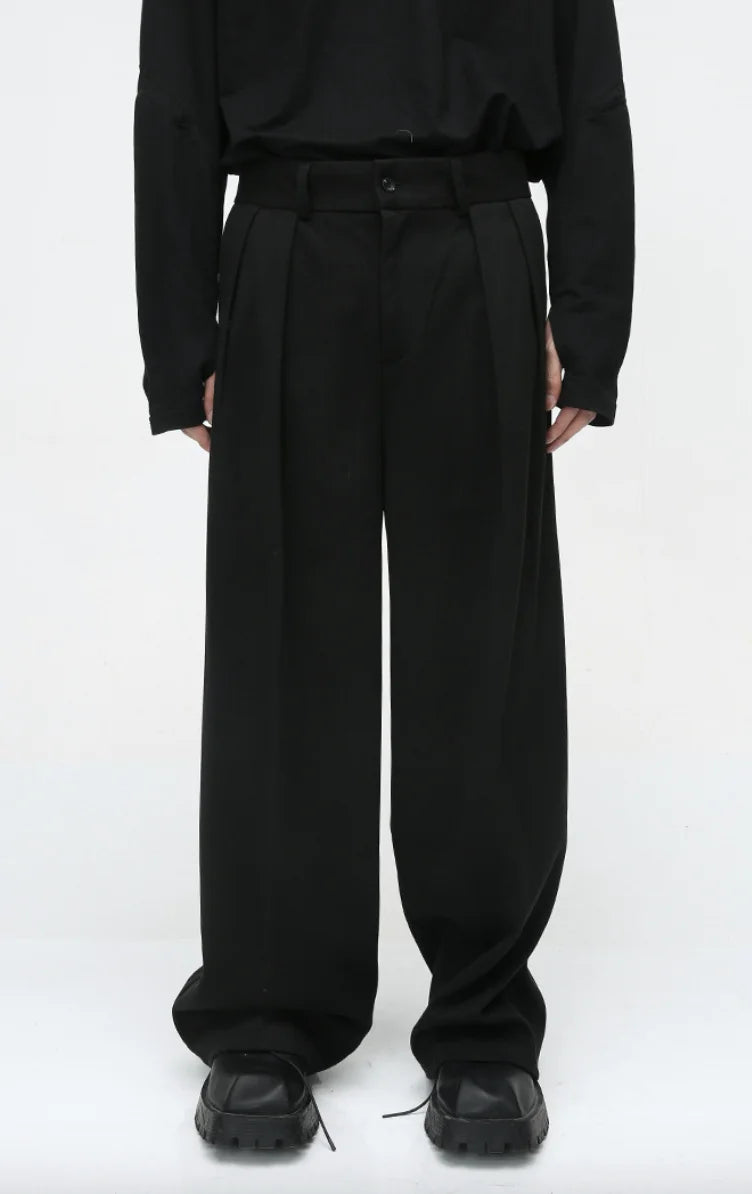 Men's Fashion Casual Wide-leg Pants