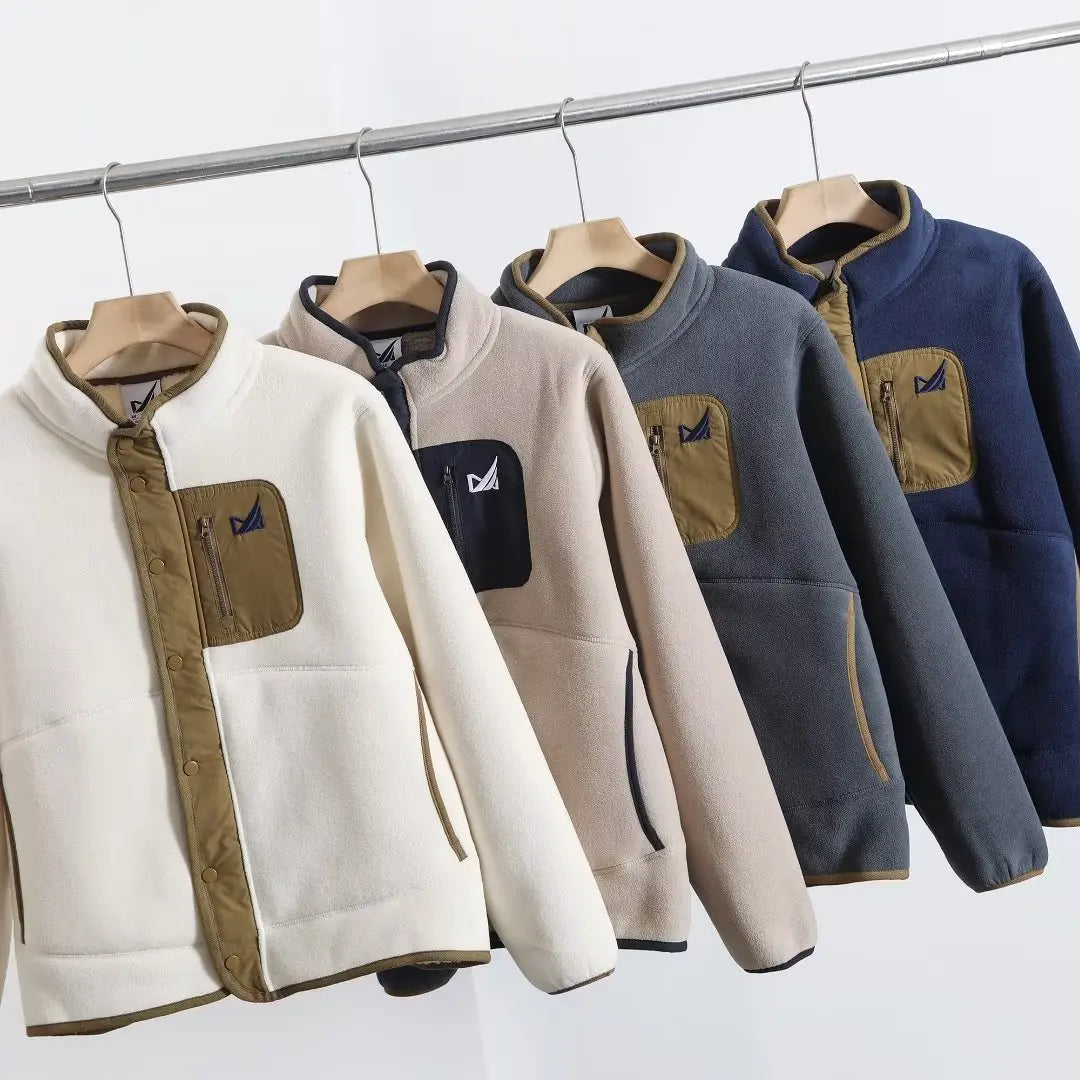 Heavyweight Coat Custom 600g Pola Fleece Jacket