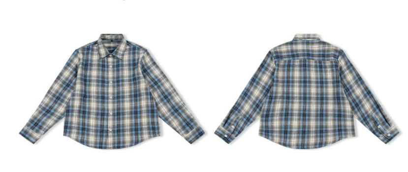 Men's 160gsm Plaid Shirts