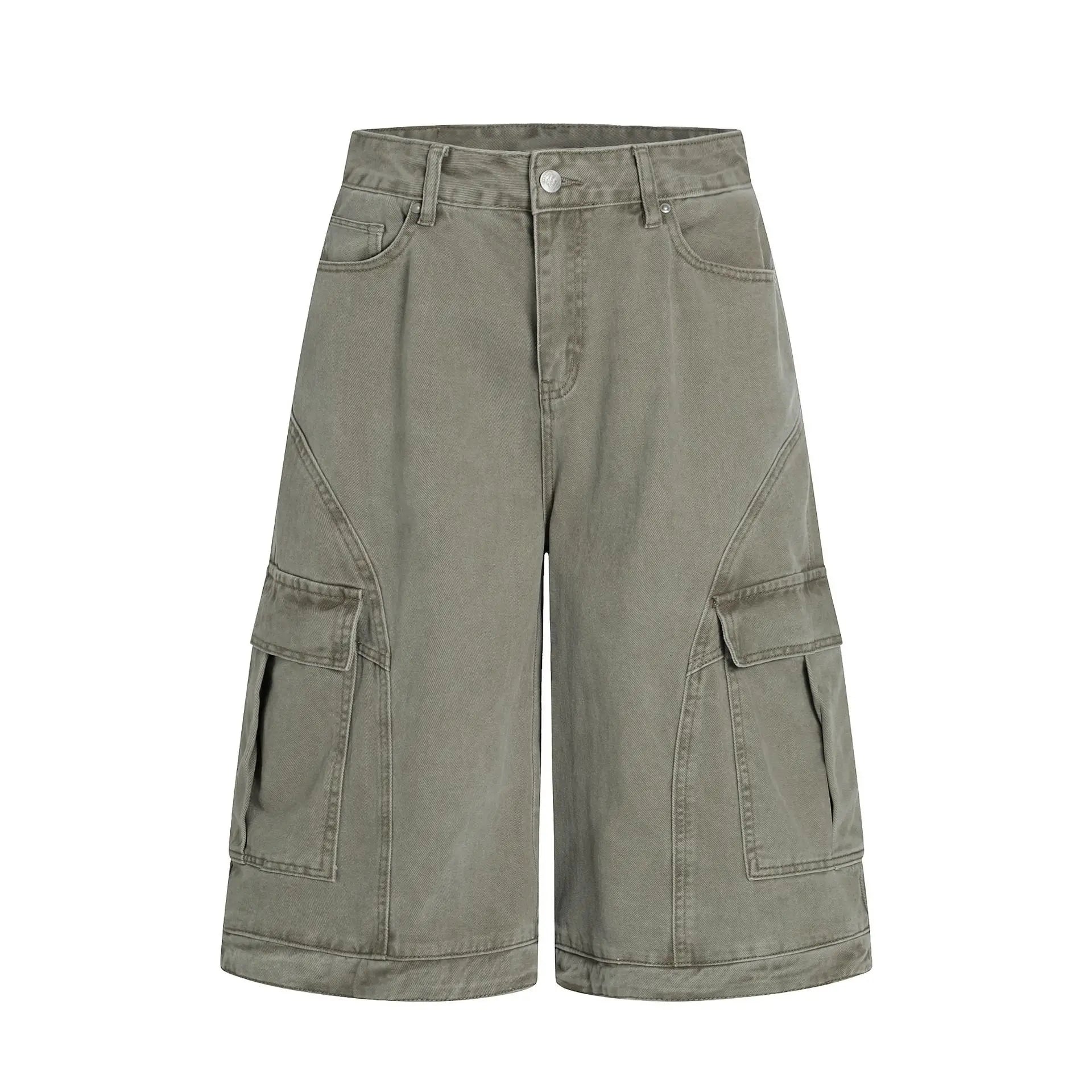 Men's 100% Cotton Cargo Shorts