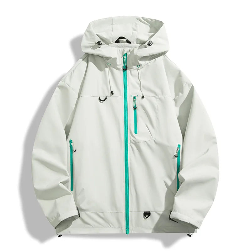 Waterproof  Zip up Hiking Jacket